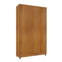 Ver imagem 1 de Guarda Roupa Solteiro Amsterdam 4 Portas Tcil Tcil Móveis Roupeiro Amsterdan Cinamomo