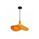 Ver imagem 2 de Pendente Bambu Natural Orgânico com LED Branco Quente Bivolt