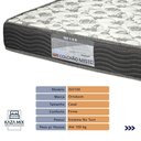 Ver imagem 2 de Cama Box Baú Bege e Colchão Iso100 Espuma D33 Casal Ortobom