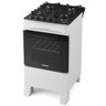 Fogão 4 Bocas Mesa de Vidro Itatiaia Electra Glass New Branco com Forno 48l - 3