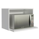 Ver imagem 4 de Armário De Cozinha Aéreo 100% MDF 60 cm com Nicho para Forno Branco Acordes Madesa