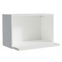 Ver imagem 1 de Armário De Cozinha Aéreo 100% MDF 60 cm com Nicho para Forno Branco Acordes Madesa