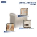 Ver imagem 4 de Berço Americano Danny e Cômoda Gaveteiro Elfe Retrô Areia Acetinado Natural - Reller