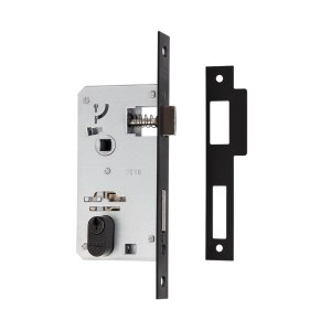 Fechadura Pado Maquina Avulsa Externa com Cilindro Concept 40mm Preta