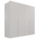 Ver imagem 2 de Guarda-Roupa 4 Portas 3 Gavetas 100% MDF Lizz Branco