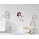 Ver imagem 1 de Adesivo de Parede Bailarina com Notas Musicais Mod01:60 X 64 Cm