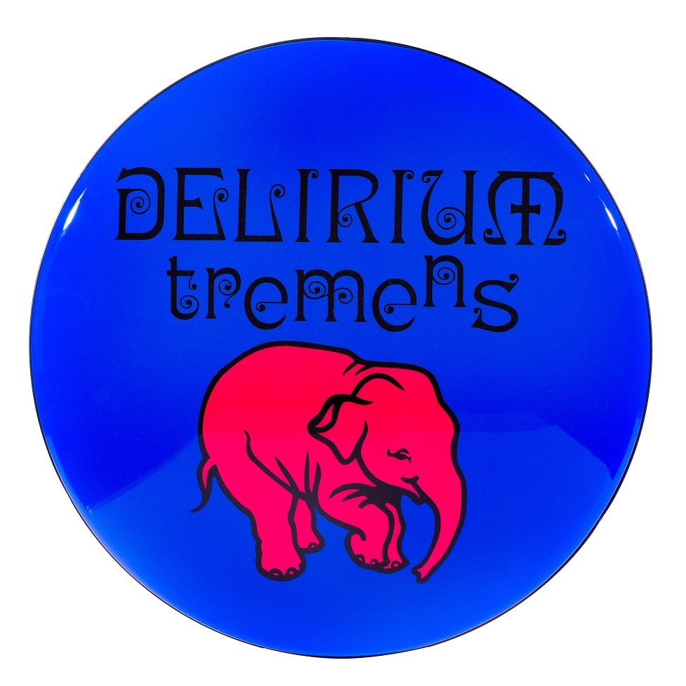 Luminoso de Parede Cerveja Delirium Tremens Azul Retrô Vintage para Bar, Garagem, Churrasqueira - 2