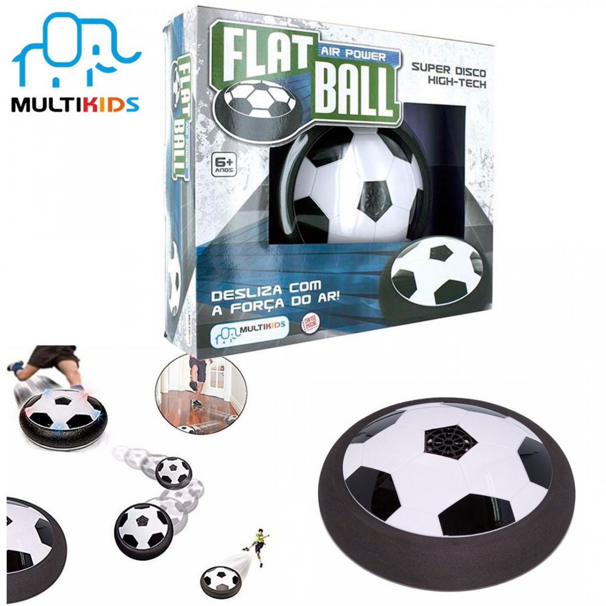 Flat Ball Bola Jogar Dentro Casa Multilaser Br372 Oferta!