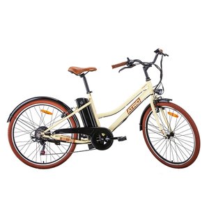 Bicicleta Elétrica Miami Aro 26 Retrô 350w 7.8ah 6v Shimano Atrio - Bi208mout [reembalado] Bi208mout