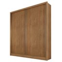 Ver imagem 1 de Guarda Roupa Solteiro Ambiente Toledo 2 Portas 3 Gavetas Cumaru 23 – Novo Horizonte