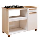Ver imagem 2 de Balcão Cooktop 4 Bocas 1 Porta 1 Gaveta Chicago