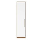 Ver imagem 2 de Armário 1 Porta Irlanda 71130k Amêndola Branco - Demartêz