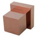 Ver imagem 2 de Acabamento Registro Quadrado 1/2 3/4 Rose Gold Banhado Luxo