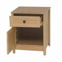 Ver imagem 6 de Mesa de Cabeceira Ditália 3 Gavetas Dm-112 Carvalho