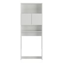 Ver imagem 6 de Armário Lavanderia 2 Portas Nina Multimóveis Branco