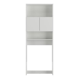 Armário Lavanderia 2 Portas Nina Multimóveis Branco - 6