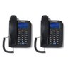 Kit 02 Telefones com Fio Identificador Chamada Tc 60 Id Intelbras - 1