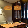Luminária Pendente 45cm Lustre Teto Bambu Natural Gimpo Kjdd-e-639-45cm - 5
