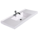 Ver imagem 1 de Pia de Banheiro Embutir 80cm Branco Milano - On Móveis