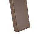 Ver imagem 4 de Kit 2 Cadeiras Miami Gourmet Alumínio Marrom Tela Mocca