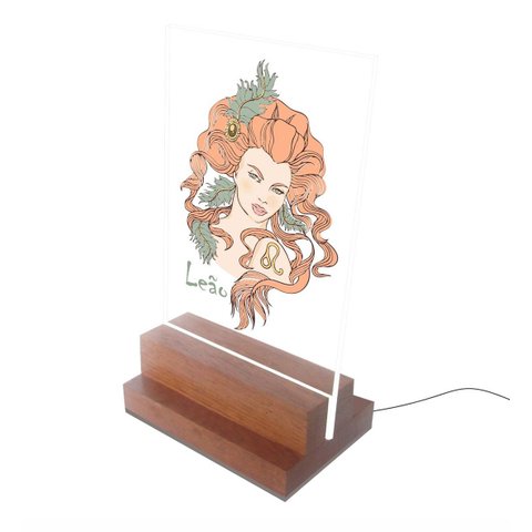 Abajur e Luminária Decorativa Signo Leão