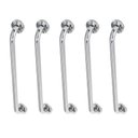 Ver imagem 1 de Alça de Apoio Barra 80cm Inox Kit 5 Unidades Acessibilidade Idoso Cadeirante Deficiente Banheiro Box
