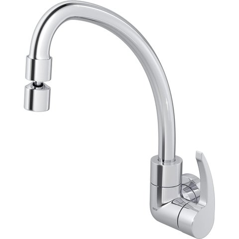Torneira de Cozinha Bica Móvel de Parede 1168.c59 Deca Fast - Deca Met