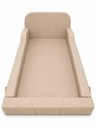 Ver imagem 1 de Cama Montessoriana Infantil Premium Segurança e Conforto:Capuccino