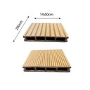 Ver imagem 2 de Deck de Madeira Ecológica 290cm x 14,60cm 2,4cm Espessura Formaco Decor Laranja/Canela