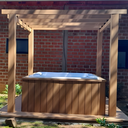 Ver imagem 3 de Deck de Madeira Ecológica 290cm x 14,60cm 2,4cm Espessura Formaco Decor Laranja/Canela
