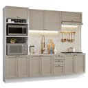Ver imagem 3 de Armário de Cozinha Completa 270 Cm Branco/crema Vik Madesa 01