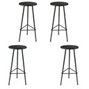 Ver imagem 1 de Kit Banqueta para Balcão de Aço Carbono com Assento em Madeira para Churrasqueira Bar Cozinha Balc