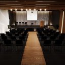 Ver imagem 7 de Cadeira Hoteleira Auditório Empilhável Inter L02 Facto Preto - Lyam Decor