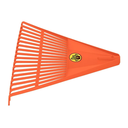 Ver imagem 1 de Vassoura Plástica Laranja Tramontina com 18 Dentes sem Cabo