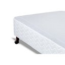 Ver imagem 4 de Cama Box Base Solteiro Sommier Plus Bordado White (88x188x24) - Orthocrin