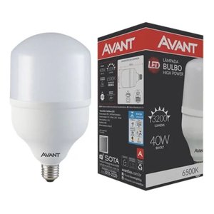 Lâmpada Led Avant Bulbo Hp Serie Mg 40 W Cor Branco-frio 40w 6500k