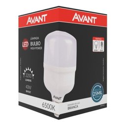 Lâmpada Led Avant Bulbo Hp Serie Mg 40 W Cor Branco-frio 40w 6500k - 4