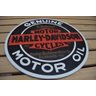 Placa  Alto Relevo Harley Oil  Motociclismo Garagem 44cm - 2