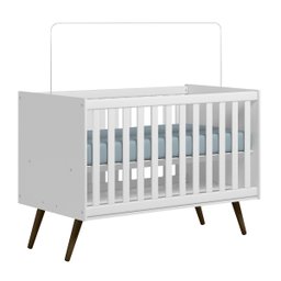 Conjunto Quarto Bebê Q Encanto Retrô Branco Completo Qmovi - 9