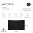 Ver imagem 5 de Tapete Entrada Waterkap 90x60 Seca Pé Absorve Água Porta Lar