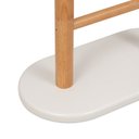 Ver mais imagens de Cabideiro em Madeira Maciça e MDF Junco Bege/Amêndoa/Off White
