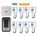 Ver imagem 1 de Kit Central de Interfone Condomínio 16 Ramais Comunic 16 + 8 Terminais e Porteiro Xpe-1013 Id Intelb
