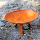 Ver imagem 2 de Lenheiro Lareira Braseiro Envelhecida Externa em Ferro 60cm