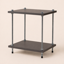Ver imagem 2 de Mesa Chumbo Cabeceira Mesinha Quarto Suspensa Madeira Mdf Industrial Pequena Retro Moderna Nova
