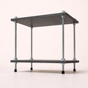 Ver imagem 5 de Mesa Chumbo Cabeceira Mesinha Quarto Suspensa Madeira Mdf Industrial Pequena Retro Moderna Nova
