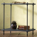 Ver imagem 3 de Mesa Chumbo Cabeceira Mesinha Quarto Suspensa Madeira Mdf Industrial Pequena Retro Moderna Nova