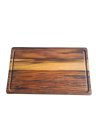 Ver imagem 1 de Tábua de Carne Grande para Churrasco Madeira Teca 50 X 30 X 1,8 - Natural Natural