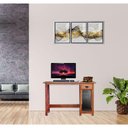 Ver imagem 6 de Mesa Escrivaninha Escritório em Madeira Maciça - Natural