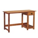 Ver imagem 5 de Mesa Escrivaninha Escritório em Madeira Maciça - Natural