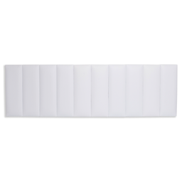 Cabeceira King Modulada Reta Cama Box Corino Branco - 3